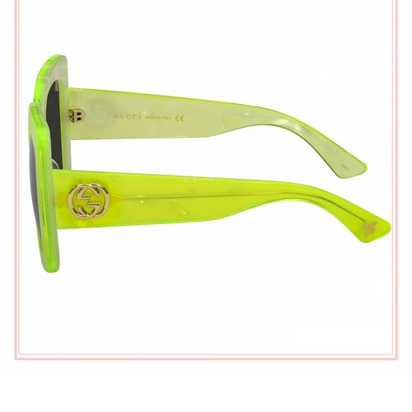 Green Gucci glasses - Picture 4 of 5